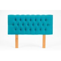 Ethan Desing - Respaldo Classic Line Buttons 2 Plazas Color Turquesa