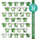 thumbnail image 2 of Kit de tie dye S·E·I verde pasto 1 L premezclado a base de agua, 2 of 8