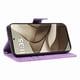 thumbnail image 2 of Funda tipo cartera con tapa para Motorola Edge 50 5G con tarjetero, soporte y cubierta magnética Morado, 2 of 6