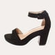thumbnail image 2 of Zapato Tacón Negro Vía Franca, 2 of 5