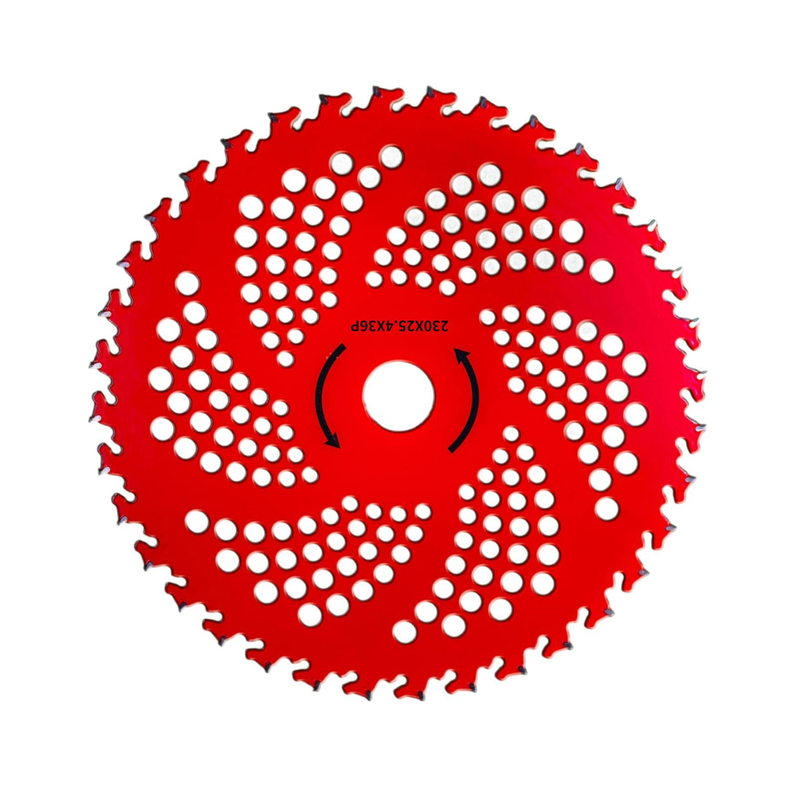 Magideal - Cuchilla De Cepillo Con Punta De Carburo, Cabezal Para Devorar Malezas, Acero De Aleación, Repuestos De 9 "x 36t, Fácil De Instalar, Accesorios