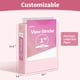 thumbnail image 2 of Binder SUNEE 3 anillas de 1 pulgada, paquete de 6 unidades, sin PVC, Clear View, 2 of 6
