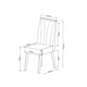 thumbnail image 5 of Juego Comedor Glamour 8 Sillas Café - Blanco, 5 of 6