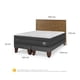 thumbnail image 5 of Cama Europea Lux 2 Plaza Base Dividida, 5 of 11