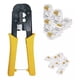 thumbnail image 1 of Kit De Crimpeadora Para Cables De Red Con Conectores RJ45 Y RJ11, 1 of 4