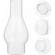 thumbnail image 1 of Pantalla de cristal transparente para lámpara de aceite, lámpara de aceite para chimenea, pantalla para lámpara de queroseno, accesorios reemplazables (tamaño pequeño), 1 of 5