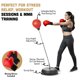 thumbnail image 2 of Saco de boxeo con Stand Tech Tools, saco de boxeo para adolescentes y adultos, 2 of 8