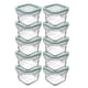 thumbnail image 1 of Set 10 Contenedores Hermetico Allegra Vidrio 210mL Cuadrado, 1 of 3