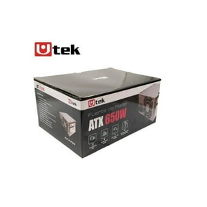 Utek - Fuente De Poder Atx 650W Para Pc