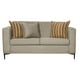 thumbnail image 3 of Sofá Clio 2C + 1 Pouf-Met Tela Beige, 3 of 7