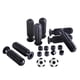thumbnail image 2 of 8 piezas de empuñaduras de futbolín con tapón de extremo, ligeras, para fútbol de mesa, para niños, de manejo cómodo, con 2 balones de fútbol pequeños, 2 of 5