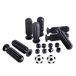 Ioensy - 8X Empuñaduras De Futbolín Componentes Para Niños Agarre Cómodo Práctico Reemplazable