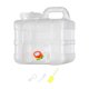 thumbnail image 2 of Recipiente De Agua Potable Con Grifo Con Asa Para Jardín, Pesca, Patio Trasero, 7,5 L, 2 of 4