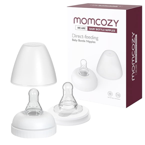 Pezones Momcozy Natural Kit de Biberón Desechable 2 Unidades
