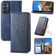 thumbnail image 4 of Funda Flip FOXDOCK para Samsung Galaxy A35 , Estilo Billetera con Diseño Rombo, Correa de Mano y Soporte, Uso Diario, 4 of 6