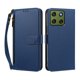 thumbnail image 1 of Funda Tipo Billetera para Motorola Moto Edge 70 5G con Soporte y Bolsillo con Cierre Azul profundo, 1 of 1