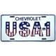 thumbnail image 1 of Placa metálica Hangtime Chevrolet USA1 6 x 12, 1 of 3