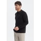thumbnail image 2 of Polera Hombre Cuello Contraste Negro, 2 of 4