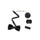 thumbnail image 3 of INSPIRE CHIC Corbatas de Lazo Formales para Hombre con Correa Ajustable Negra, 3 of 5
