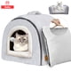 thumbnail image 1 of 2 En 1 Cama Y Casa Iglu Gatos Perros Portatil Con Cojín Bola, 1 of 9