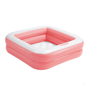 Piscina Bebé Inflable Intex Play Box 86X86X25 Cm Rosada