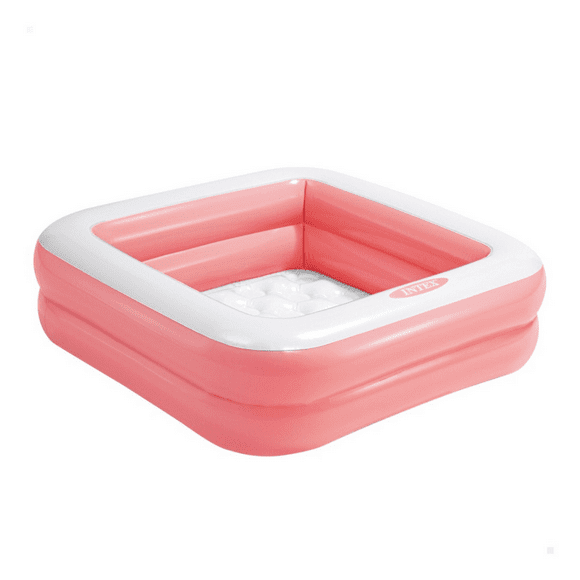 INTEX PISCINA INFLABLE CUADRADA COLORES.