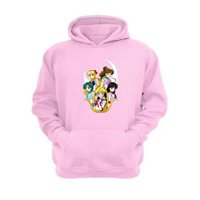Genérico - Polerón Canguro Sailor Moon Rosa Talla M Unisex