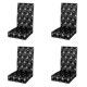 thumbnail image 1 of Funda Elástica para Silla Fiocias Negro 4 Piezas, 1 of 2