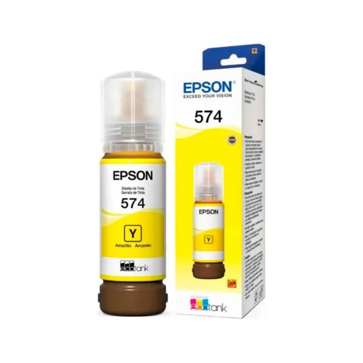 Epson Botella De Tinta T574 T574420-al Amarillo