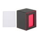 thumbnail image 5 of Caja para barajas de cartas coleccionables, estuche para guardar barajas, álbum de exhibición, organizador de cartas portátil de fácil acceso, estuche para barajas de cartas Forro rojo, 5 of 5