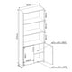 thumbnail image 5 of Librero Nantes Negro, 5 of 6