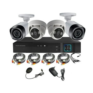 Vipa - Kit 4 Cámaras De Seguridad Mixto Hd 2Mp - M43H