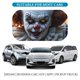 thumbnail image 4 of Pennywise, el Payaso Sombrilla Solar para Auto - Protector de Parabrisas Plegable | Cortina Solar Delantero | Bloqueo UV y Aislamiento de Calor 133x73cm, 4 of 6