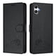 thumbnail image 2 of Funda tipo cartera FOXDOCK para Samsung Galaxy A06 4G con soporte, ranuras, RFID, diseño de gato, 2 of 5