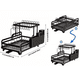 thumbnail image 3 of Secaplatos loza organizador cocina 2 niveles, 3 of 3