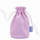 thumbnail image 1 of Bolsa de Algodón con Cordón para Copa Menstrual LENA – Lila Claro, 1 of 7