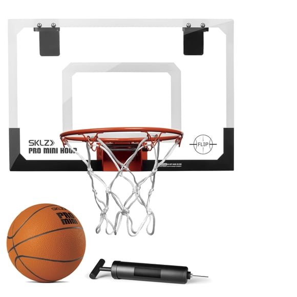 Aro de baloncesto SKLZ Pro Mini Hoop con tapa para colocar sobre la puerta