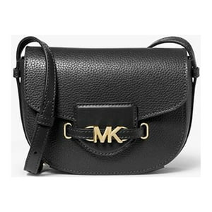Cartera Michael Kors Bolso Crossbody De Mujer De Piel Negro Dorado