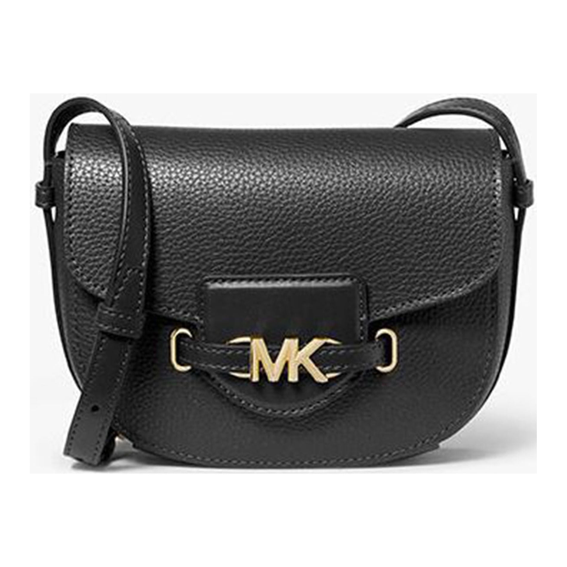 Cartera Michael Kors Bolso Crossbody De Mujer De Piel Negro Dorado