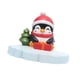 thumbnail image 1 of Figura de pingüino de resina, escultura artística artesanal, estatua de pingüino en miniatura para jardín, decoración de estanque para balcón, piscina Regalo de apertura, 1 of 5