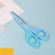 thumbnail image 1 of Deli High Quality School Scissors Cartoon Safe Scissor 135mm Double Colored Hand Craft Paper Cutter For Kids Student Stationery, 1 of 4