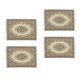 thumbnail image 2 of 1/12 Scal Scale Suelo De Alfombra Mu?ecas Mu?ecas Casa Miniaturas Miniaturas Beige X4, 2 of 5