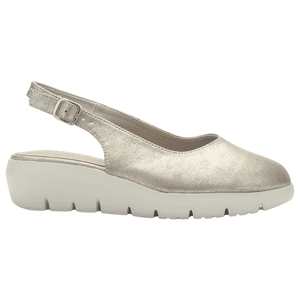 Zapato De Mujer Dorado Casual Chalada Marfak-1