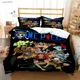 thumbnail image 1 of One Piece Cartoon Anime All Season Duvet Cover Comforter Bedding Sets Soft Quilt Cover and Pillowcases Single/Double/Queen/ Bed Sheets, 1 of 5