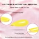 thumbnail image 5 of Press On Nails JOYVVEW, cuadrado corto, amarillo brillante, 30 unidades, 5 of 7