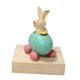thumbnail image 4 of Figuras De Conejito De Pascua, Estatua De Conejo, Manualidades, Boda, Decoración Del Hogar, Verde, 4 of 5