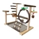 thumbnail image 2 of Percha De Madera Portátil Multiusos Para Beber, Perchas Para Loros, Soporte Para Pájaros, 2 of 4