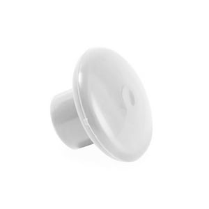 Perilla Circular Blanca Plástica Bolsa 100 Unidades