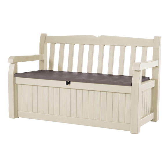 Banco Para Jardín Con Almacenamiento Eden Bench beige