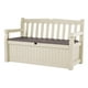 thumbnail image 1 of Banco Para Jardín Con Almacenamiento Eden Bench beige, 1 of 28